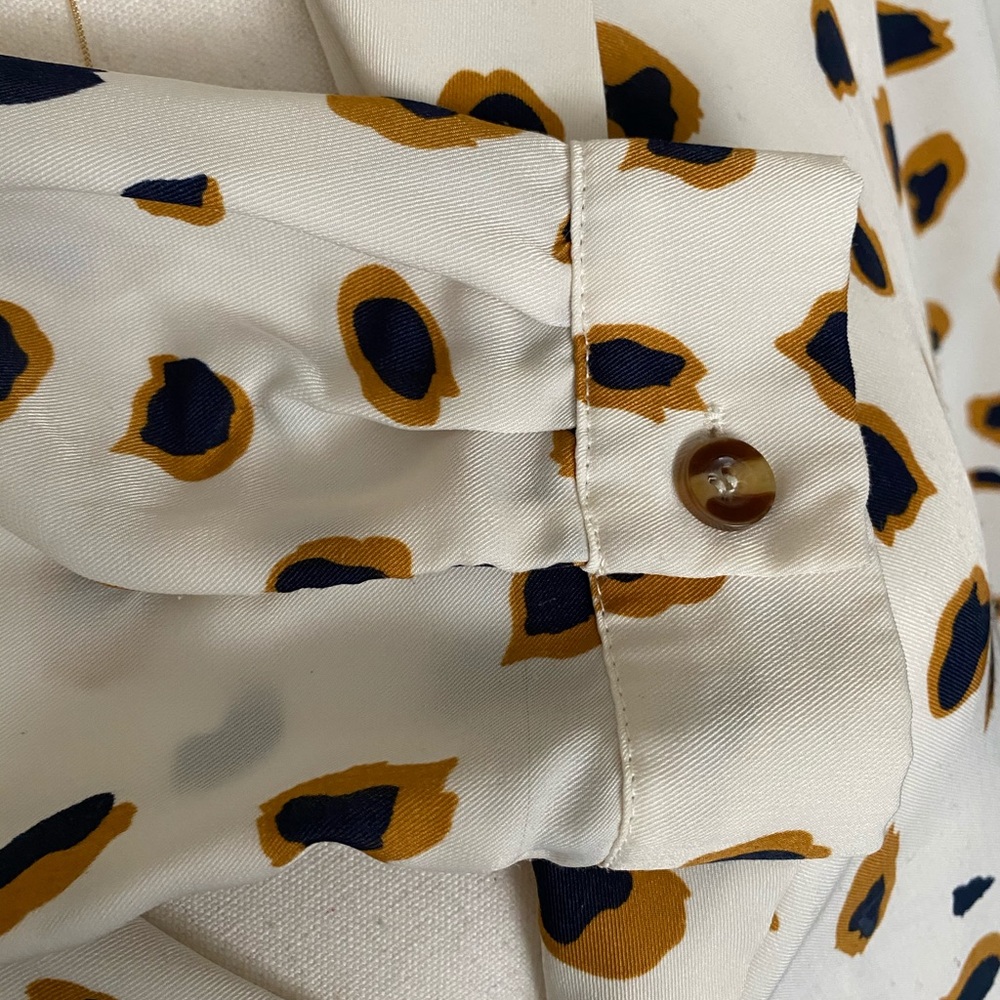 Neverfully Dressed Leopard Print Button Down Shirt - image 5